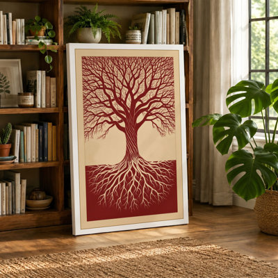 Tree of Life Botanical - Wrapped Canvas