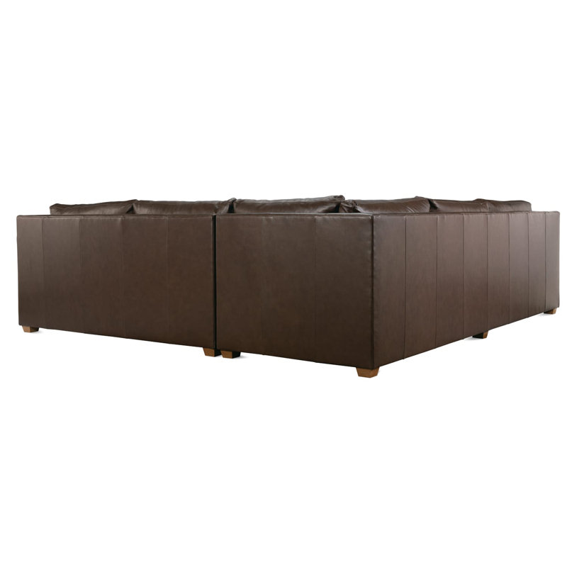 Sylvie 2Piece Leather Sectional