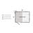 Overlap Pressure Treated 8 x 6 Reverse Apex Shed - No Window-87256275