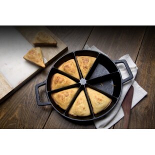 Bayou Classic 12 Cast Iron Cornbread Pan