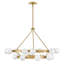 Selene 18 - Light Wagon Wheel Chandelier