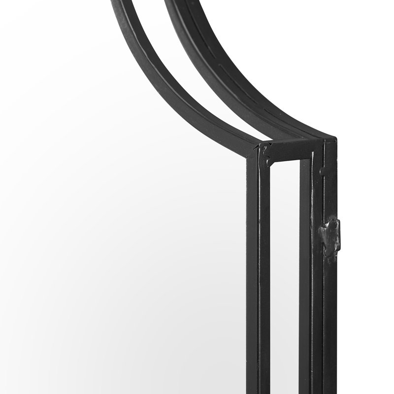 Miroir d'appoint Vannoy, Noir