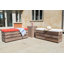 Chambersville Solid Wood Pine Outdoor Bench-377558809