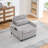 39“Soft And Comfortable Corduroy Fabric Sofa-548905340
