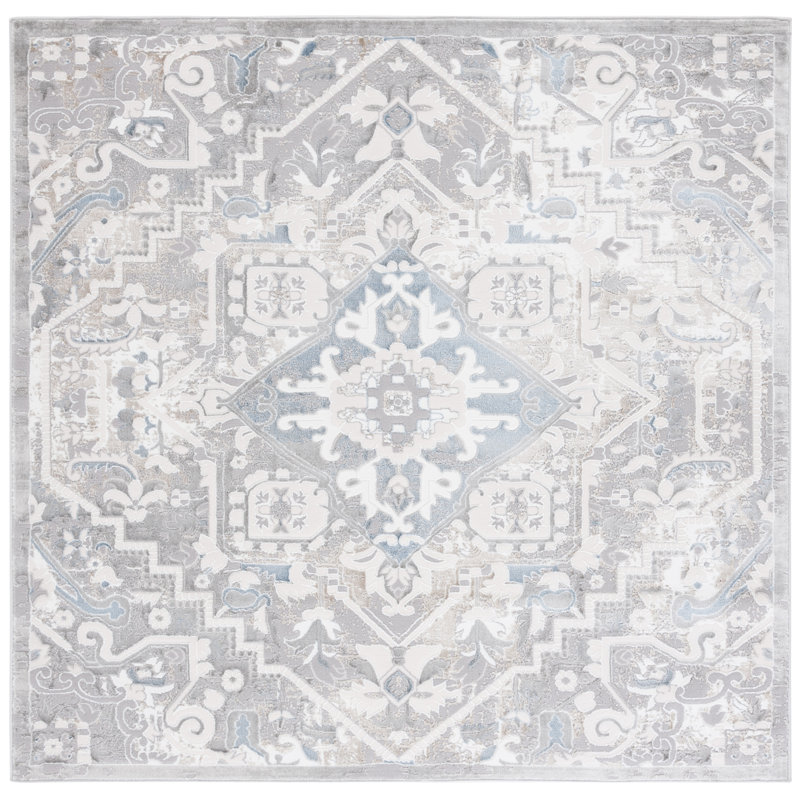 Tapis oriental performance Wiltsey, Carré 6 pi 7 po