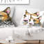 Coussin lombaire pour chien en aquarelle d’animal
