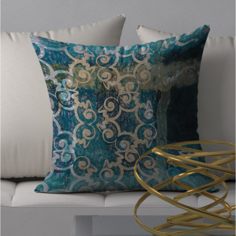 Housse de coussin carrée de renommée antibêtise, 18 po x 18 po