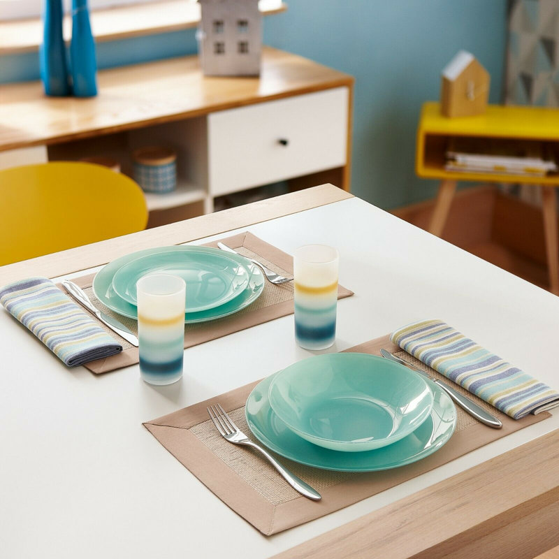 Dinner Plate, Turquoise