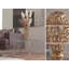 Gold Aluminium Floor Vase, Tall Round XXL Modern Vase for Dried Flowers-1914842810