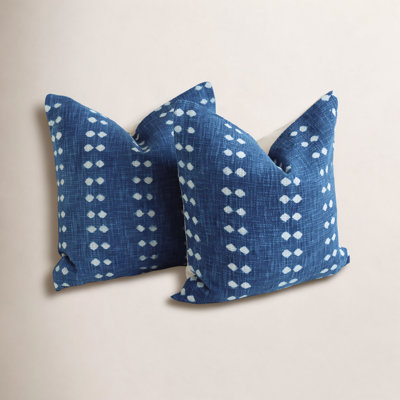 Geometric Shapes Cotton Pillow Cover
