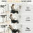 Ergonomic Mesh Office Chair with Seat Slide & 3D Armrest, Modern Computer Chair with Adjustable Lumbar, 135°Rocking Desk Chair for Office & Commercial Use