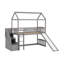 Twin Loft Bed With Slide-446902285