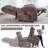 Electric Power Lift Chenille Recliner With Heat And Massage-291751695