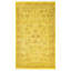Overdyed Hand-Knotted Wool Modern-Contemporary Yellow Area Rug 3' 2" x 5' 5"