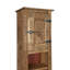 Ottomar Solid Wood Freestanding Linen Cabinet