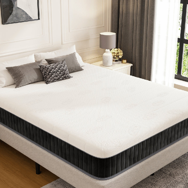 Medium Hybrid  Mattress With Pressure Relief, Full, 10