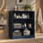 Ourson Solid Wood Freestanding Bathroom Cabinet-928076475