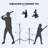 Baseball Softball Hitting Pitching Batting Practise Net With Batting-70249831