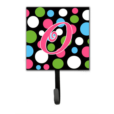 Crochet mural polkadot monogramme