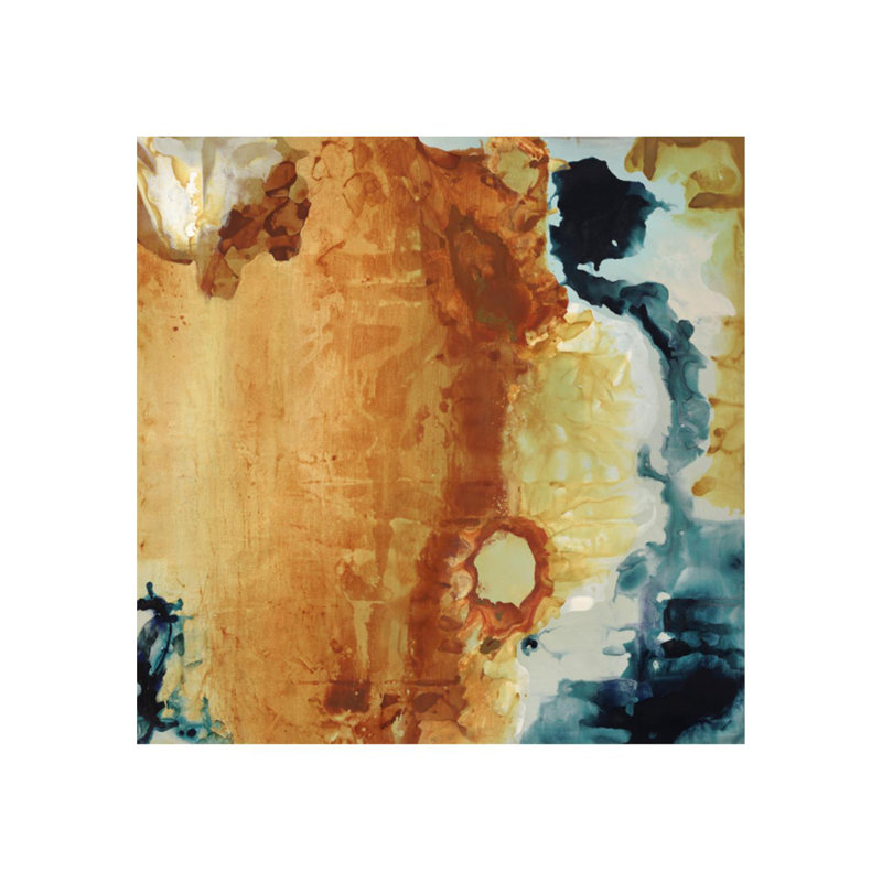 Planète tempête par Kari Taylor - reproduction d'art sur toile, H 54 po x l 54 po x P 1,5 po, Gel coupé au couteau