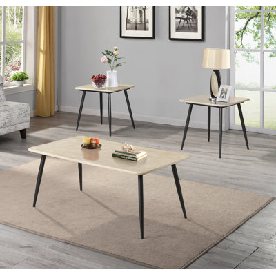 3 Piece Coffee Table Set by George Oliver