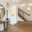 Glass Flush Mounted Sconce