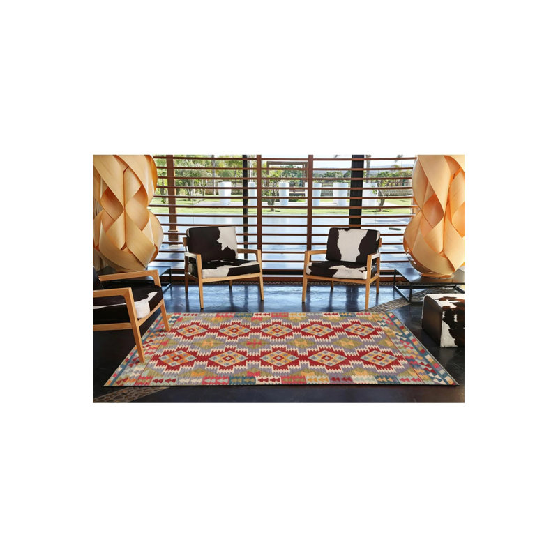 Multicolored Traditional Motif Patterned Vintage Decorative Carpet, Runner 2'6" x 9'11"