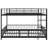 Metal Bunk Bed With Slide And Guardrails-3625820-3625821