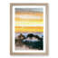 Mountain Peaks in Abstract - Framed Print-55726175-55726176