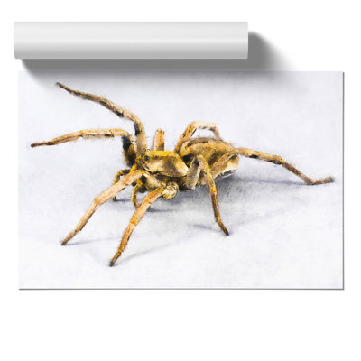 Tarantula Spider Painting - Frameless Print