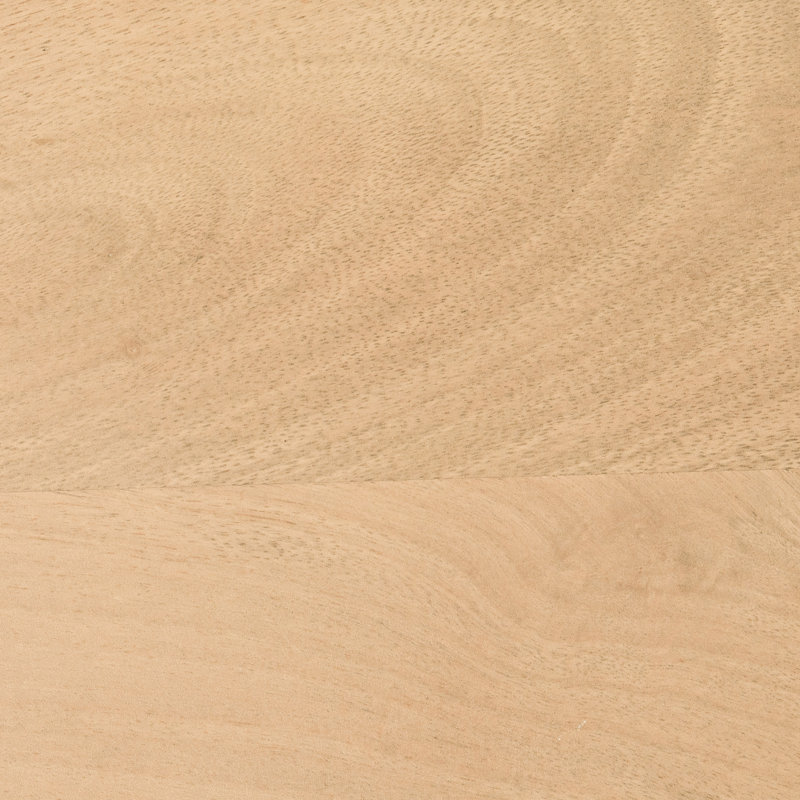 Tablettes flottantes murales en bois massif Valetta, Blond naturel