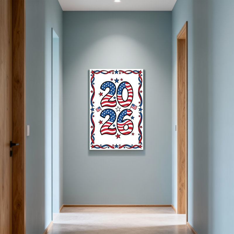 Drapeau américain tendance avec rayures et étoiles, H 30 po x l 20 po