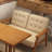 Ivaya 47.2'' Faux Leather Settee