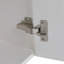 Meuble-lavabo mural 18 po avec lavabo en résine blanche et porte d'armoire à fermeture en douceur 18 po-603375389