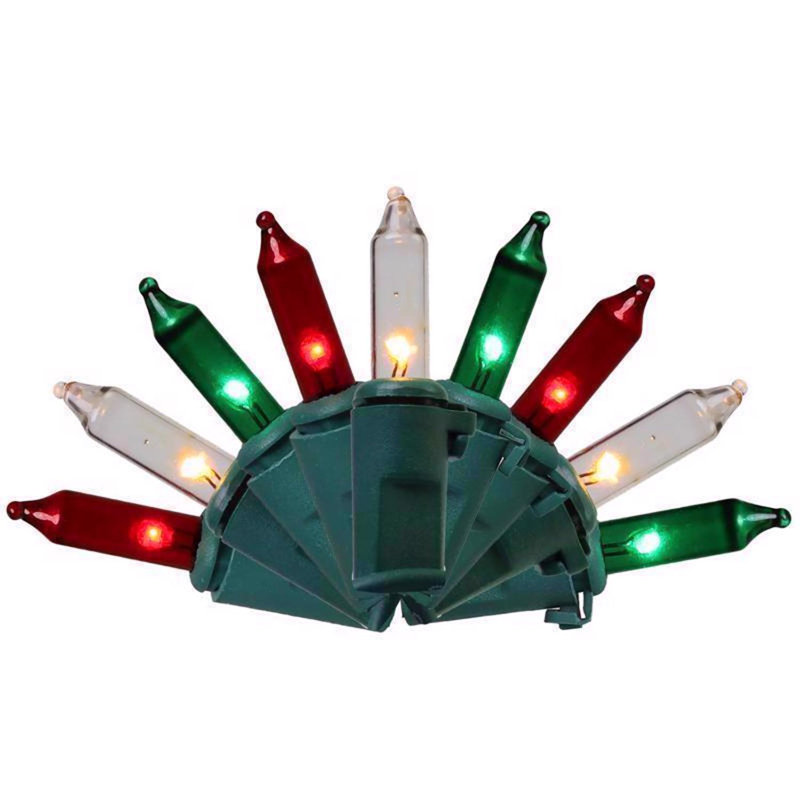  Classic LED T5 Red/Green/Pure White 100 ct String Christmas Lights 24.75 ft., 297", Red/Green/Pure White, 100