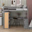 Lit mezzanine avec tablettes et bureau-816686043-816686042