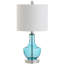 Mini lampe de table DEL en verre 20 po Alper-24551563