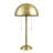 21" 2-Light Table Lamp, Matte Brass, Double On/Off Pull Chain