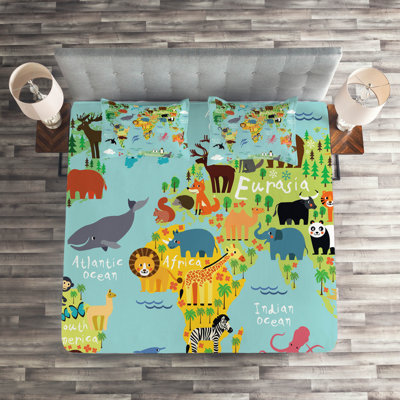 Wanderlust Eclectic Coverlet