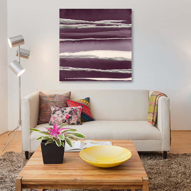 «Silver Rose I», reproduction d'art sur toile, H 37 po x l 37 po x P 1,5 po, Toile tendue, Pas de tapis