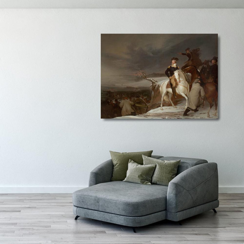 Le passage du Delaware, 1819 MCG-S1619PF, H 28 po x l 39 po