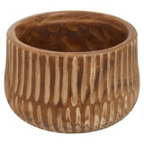 Issa Handmade Wood Cachepot