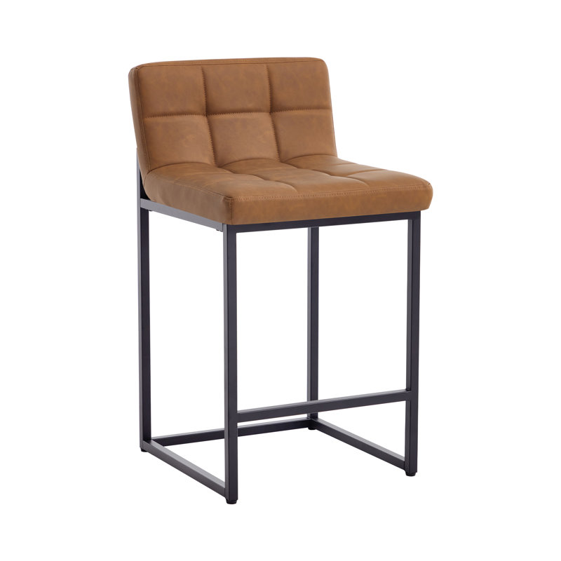 24'' Counter Height Bar Stools, Brown