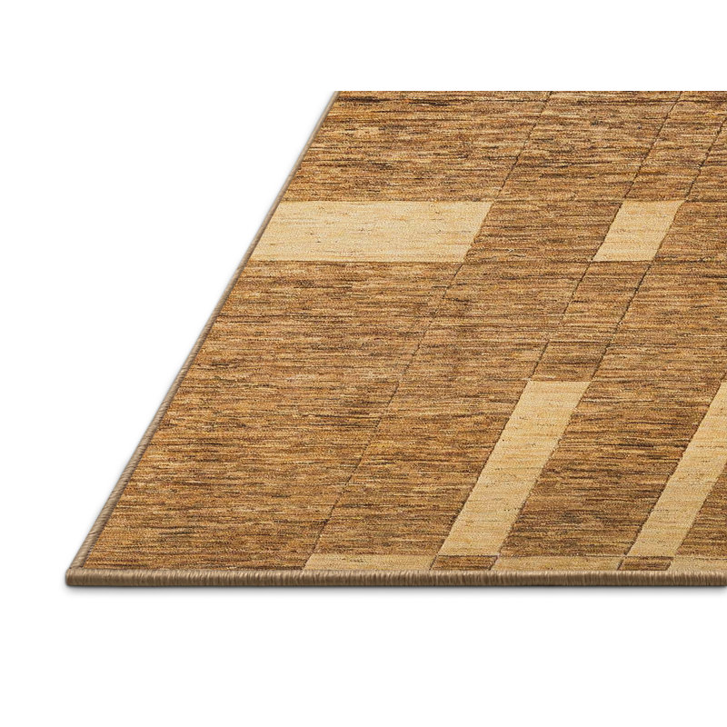 Tapis décoratif multicolore à motif abstrait, Rectangle de 2 pi x 3 pi