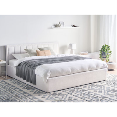 Ottoman Bed Boucle MONTLAUR