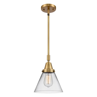 Luminaire suspendu conique 1 lumière Ashwath