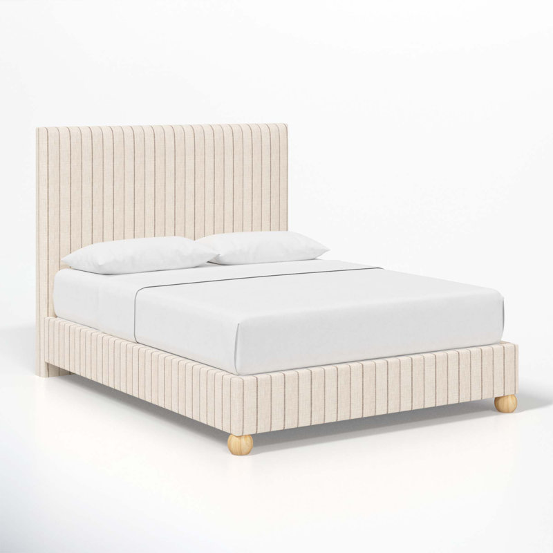 Lit Azaryah, Rayures gris anthracite Fritz, Simple