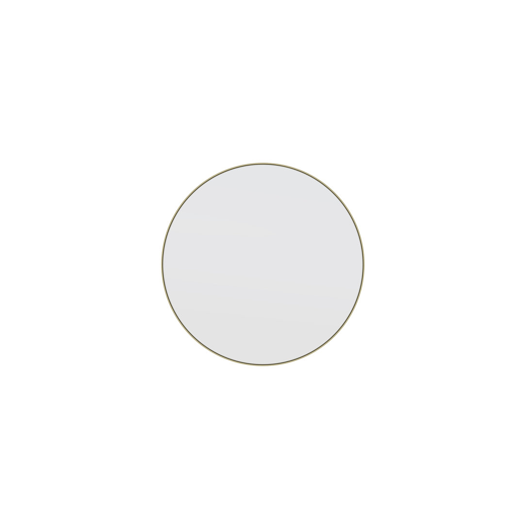 Leia 20 in. Round Mirror Glass Warehouse 