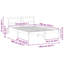 With LED Strip Lights With Headboard Solid Pine Wood-1210906042-1210906045