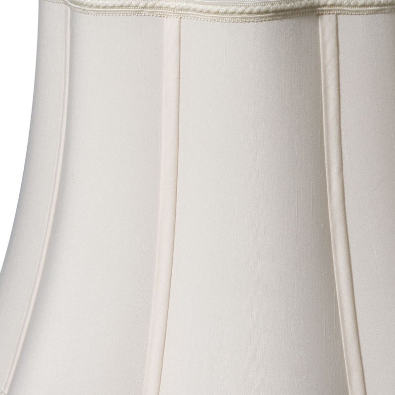 Soie de fantaisie blanche fantaisie, Crème, H 14 po x l 14 po x P 10 po